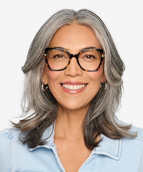 Tortoise Gold Delancey - Acetate Eyeglasses Tortoise Gold Delancey - Acetate Eyeglasses