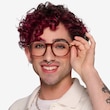 Quentin Tortoise Gold AcetateEyeglass Frames for Men from EyeBuyDirect