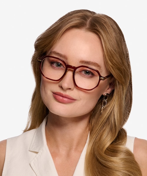 Quentin Tortoise Gold AcetateEyeglass Frames for Women from EyeBuyDirect