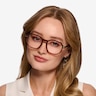 Quentin Tortoise Gold AcetateEyeglass Frames for Women from EyeBuyDirect