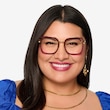 Margot Red Gold AcetateEyeglass Frames for Women from EyeBuyDirect