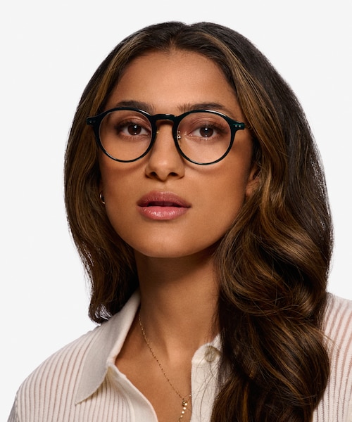 Tilly Green Gold AcetateEyeglass Frames for Women from EyeBuyDirect