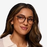 Yates Tortoise Gold AcétateMontures de lunettes de vue pour Femmes d'EyeBuyDirect