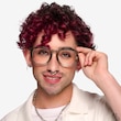 Wright Silver AcetateEyeglass Frames for Men from EyeBuyDirect