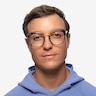 Bombay Tortoise Gold AcetateEyeglass Frames for Men from EyeBuyDirect