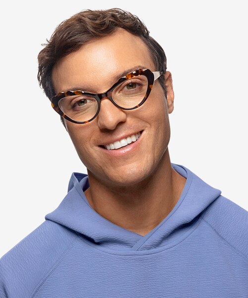 Lingo Tortoise AcetateEyeglass Frames for Men from EyeBuyDirect