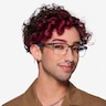 Video Matte Blue Carbon-fiberEyeglass Frames for Men from EyeBuyDirect