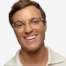 Cybele Brown Floral Gold AcetateEyeglass Frames for Men from EyeBuyDirect
