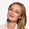 Radiant Clear AcetateEyeglass Frames for Women from EyeBuyDirect