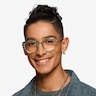 Yates Clear Green AcetateEyeglass Frames for Men from EyeBuyDirect