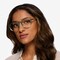 Yates Clear Green Acétate Montures de lunettes de vue pour Femmes d'EyeBuyDirect