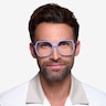 Ellipse Purple AcetateEyeglass Frames for Men from EyeBuyDirect