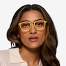 Terra Yellow AcetateEyeglass Frames for Women from EyeBuyDirect