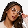 Terra White AcetateEyeglass Frames for Women from EyeBuyDirect