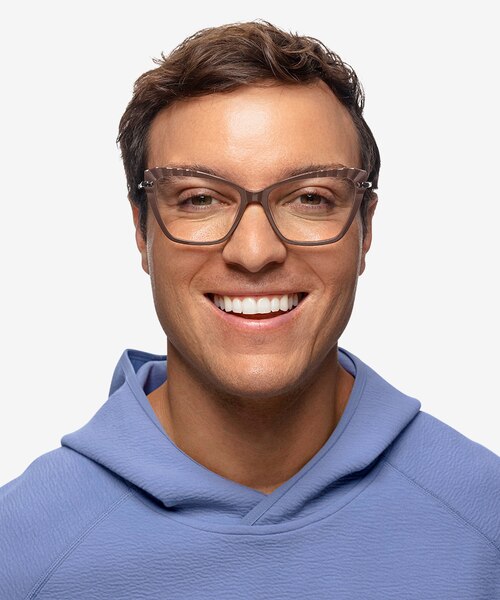 Choir Dark Brown AcetateEyeglass Frames for Men from EyeBuyDirect