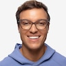Choir Dark Brown AcetateEyeglass Frames for Men from EyeBuyDirect