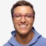 Brulee Purple PlasticEyeglass Frames for Men from EyeBuyDirect