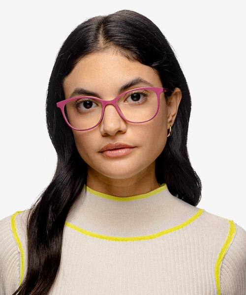 Brulee Purple PlasticEyeglass Frames for Women from EyeBuyDirect