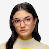 Brulee Purple PlasticEyeglass Frames for Women from EyeBuyDirect