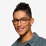 Trade Black Gunmetal Orange AcetateEyeglass Frames for Men from EyeBuyDirect