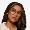 Trade Black Gunmetal Orange AcetateEyeglass Frames for Women from EyeBuyDirect