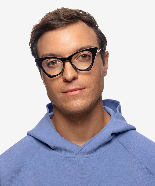 Bengal Black Gold AcetateEyeglass Frames for Men from EyeBuyDirect