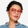 Honey Red Gold AcetateEyeglass Frames for Women from EyeBuyDirect