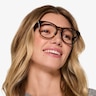 Ballet Dark Tortoise AcetateEyeglass Frames for Women from EyeBuyDirect