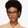 Clarissa Gradient Brown AcetateEyeglass Frames for Women from EyeBuyDirect