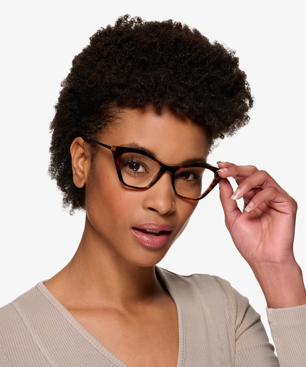 Tiffany Cat Eye Tortoise Glasses for Women | Eyebuydirect Canada