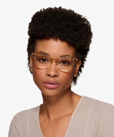 Light Orange Tiffany -  Acetate Eyeglasses