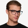 Hugh Blue AcetateEyeglass Frames for Men from EyeBuyDirect