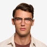 Ezra Black AcetateEyeglass Frames for Men from EyeBuyDirect