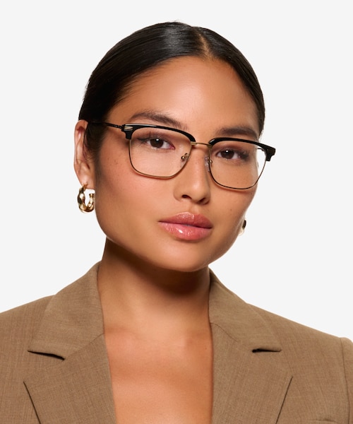 Ezra Black AcetateEyeglass Frames for Women from EyeBuyDirect