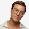 Everafter Crystal Brown AcetateEyeglass Frames for Men from EyeBuyDirect