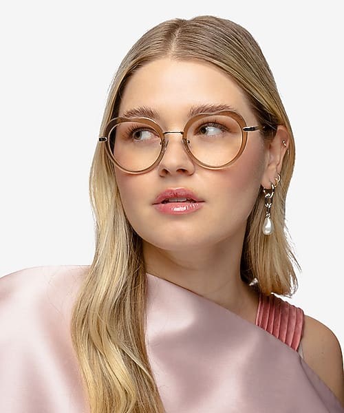 Crystal Brown Everafter - Acetate Eyeglasses Crystal Brown Everafter - Acetate Eyeglasses
