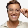 Everafter Crystal Clear AcetateEyeglass Frames for Men from EyeBuyDirect