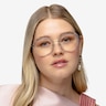 Everafter Crystal Clear AcetateEyeglass Frames for Women from EyeBuyDirect