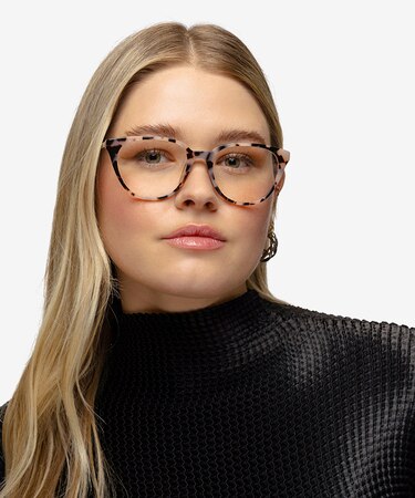 Ivory Tortoise Triumph -  Acetate Eyeglasses
