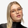 Rise Brown AcetateEyeglass Frames for Women from EyeBuyDirect