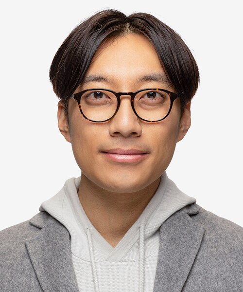 Rise Tortoise AcetateEyeglass Frames for Men from EyeBuyDirect