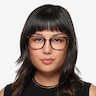 Adzo Black AcetateEyeglass Frames for Women from EyeBuyDirect