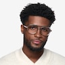 Jett Clear Gray AcetateEyeglass Frames for Men from EyeBuyDirect