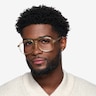 Lowen Clear Yellow AcetateEyeglass Frames for Men from EyeBuyDirect