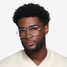 Quin Clear AcetateEyeglass Frames for Men from EyeBuyDirect