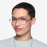 Quin Clear Green AcetateEyeglass Frames for Women from EyeBuyDirect