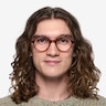 Gregory Striped Tortoise AcetateEyeglass Frames for Men from EyeBuyDirect