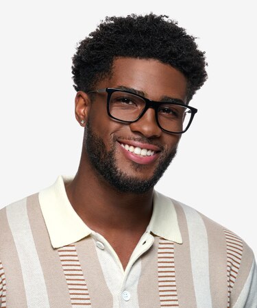 Black Zach -  Acetate Eyeglasses