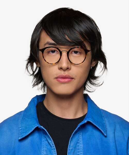 Mallet Tortoise Black AcetateEyeglass Frames for Men from EyeBuyDirect