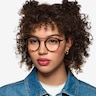 Mallet Tortoise Black AcetateEyeglass Frames for Women from EyeBuyDirect